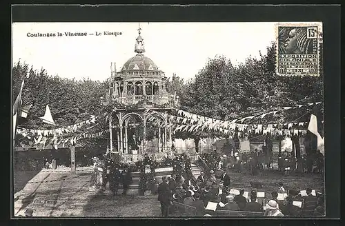 AK Coulanges-la-Vineuse, Le Kiosque