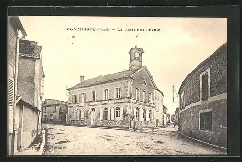 AK Commissey, La Mairie et l`Ecole