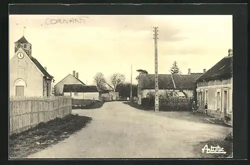 AK Cornant, Le Centre, Strassenpartie