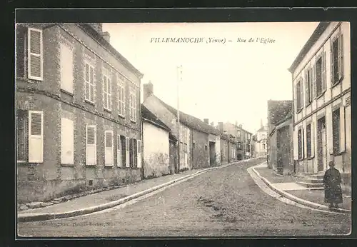 AK Villemanoche, Rue de l`Eglise