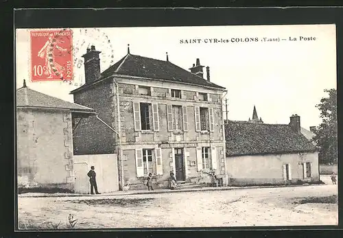 AK Saint-Cyr-les-Colons, La Poste