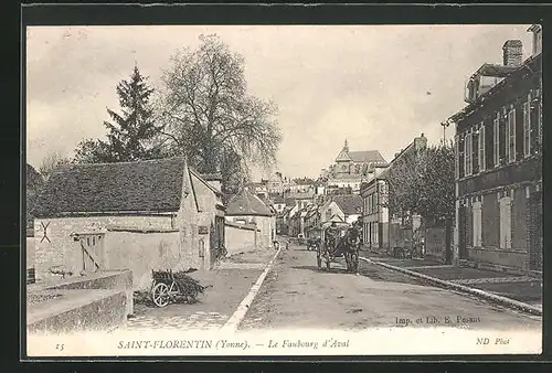 AK Saint-Florentin, Le Faubourg d`Aval