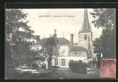 AK Saint-Privè, Demeure de M. Harpignies