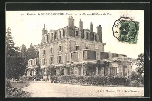 AK Saint-Sauveur, Le Chateau l`Orme du Pont