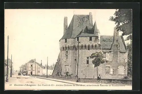 AK Les Ponts-de-Cé, Ancien Chateau du Roi René