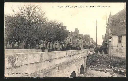 AK Pontorson, Le Pont sur le Couesnon