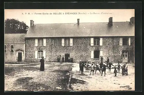 AK Créances, Ferme Ecole de Bellée, La Maison d`habitation