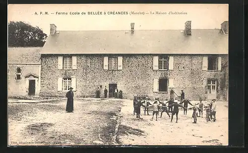 AK Créances, Ferme Ecole de Bellée, La Maison d`habitation