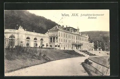 AK Wien, Schlosshotel-Restaurant Kobenzl