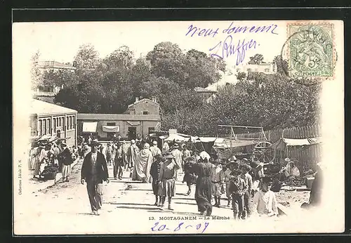 AK Mostaganem, Le Marché