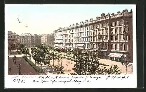 AK Wien, Partie am Kolowratring