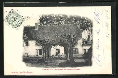 AK Ouanne, Le Chateau de Lamotte, Ouest