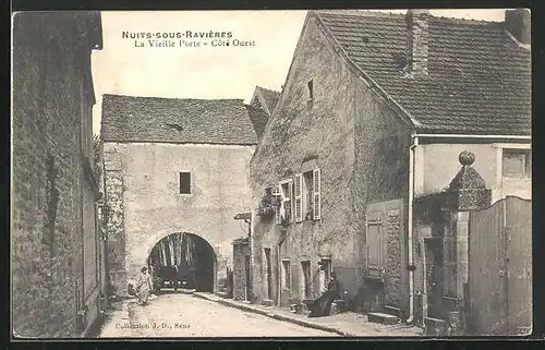 AK Nuits-sous-Ravieres, La Vieille Porte, Cote Ouest