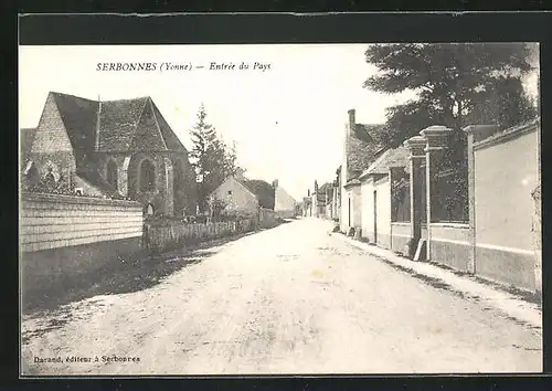 AK Serbonnes, Entree du Pays, L`Eglise