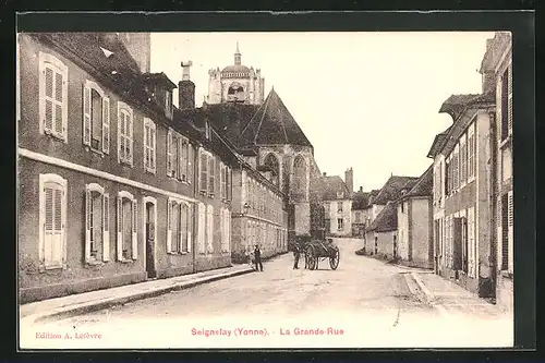 AK Seignelay, La Grande Rue