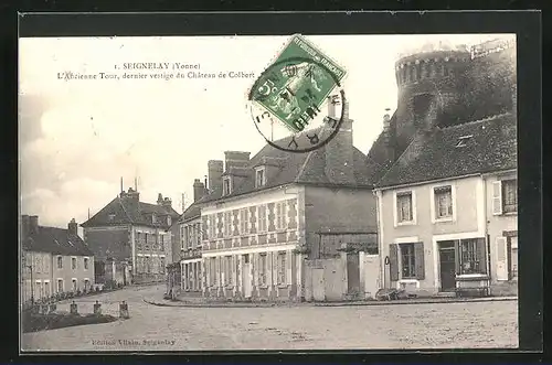 AK Seignelay, L`Ancienne Tour, dernier vestige du Chateau de Colbert