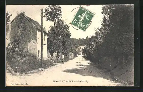 AK Seignelay, Route de Chemilly