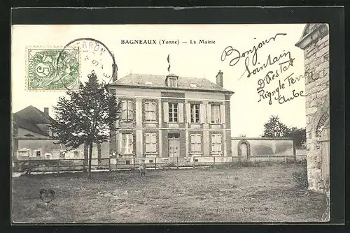 AK Bagneaux, La Mairie