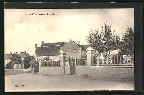 AK Augy, Avenue de la Gare