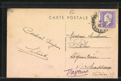 AK Cormatin, Entree du Bourg, l`Eglise