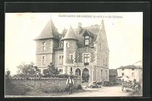 AK Saint-Igny-de-Roche, Le Chateau
