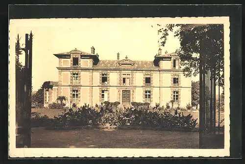AK Digoin, Chateau de Revernay, Ansicht vom Portal aus