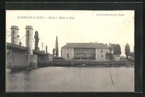 AK St-Romain-des-Iles, Modern Hotel et Pont