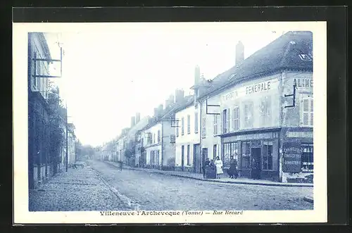 AK Villeneuve-l`Archeveque, Rue Breard