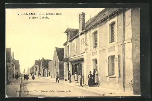 AK Villemanoche, Grande Rue, Maison Dubois