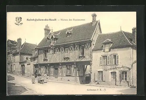 AK Saint-Julien-du-Sault, Maison des Fontenottes