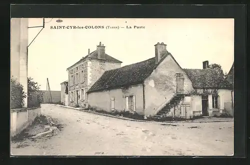 AK Saint-Cyr-les-Colons, La Poste