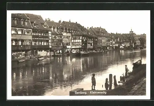 AK Bamberg, Blick auf Kleinvenedig