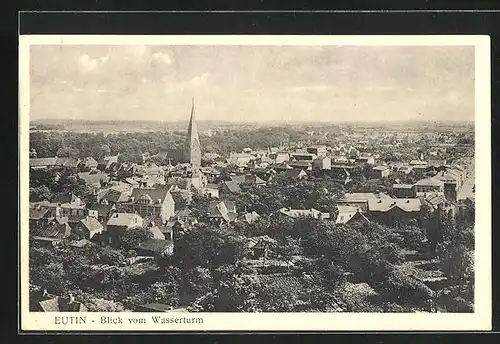 AK Eutin, Blick vom Wasserturm