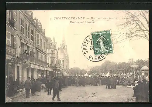 AK Chatellerault, Bourse des Grains, Boulevard Blossac