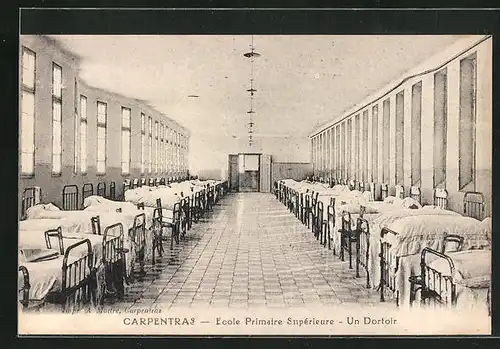 AK Carpentras, Ecole Primaire & Supèrieure -Un Dortoir