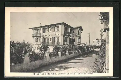 AK Bidart, Hotel Itsas Mendia - Entrèe de l`Hotel