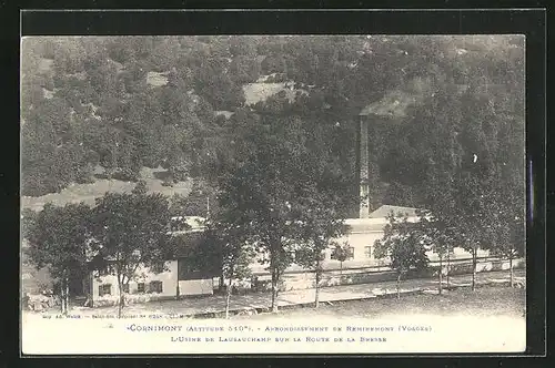 AK Cornimont, Arrondissement de Remiremont, L`Usine de Lausauchamp sur la Route de la Bresse