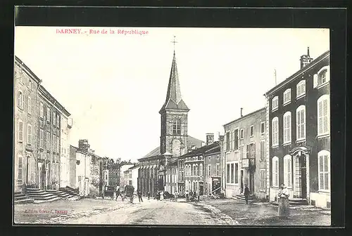 AK Darney, Rue de la Rèpublique