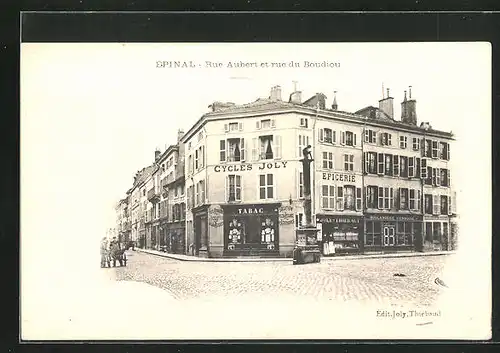 AK Èpinal, Rue Aubert et rue du Boudiou