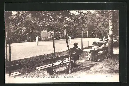 AK Contrexèville, Parc de Belle Vue-Le Tennis