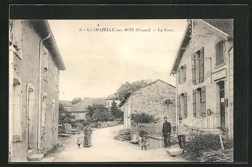 AK La Chapelle-aux-Bois, La Poste
