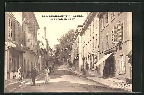 AK Beaucourt, Rue Frèdèric-Japy