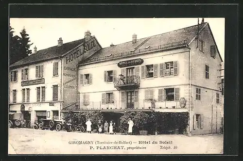 AK Giromagny, Hotel du Soleil