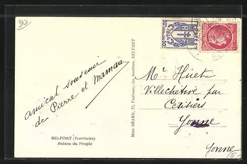 AK Belfort, Maison du Peuple