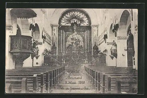 AK Bermont, Fete de Jeanne d`Arc - 8 Mai 1910