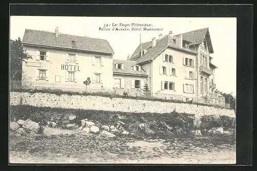 AK Ballon d`Alsace, Hotel Maritzoff