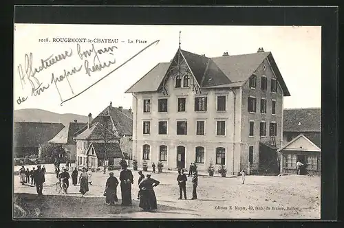 AK Rougemont-le-Chateau, La Place