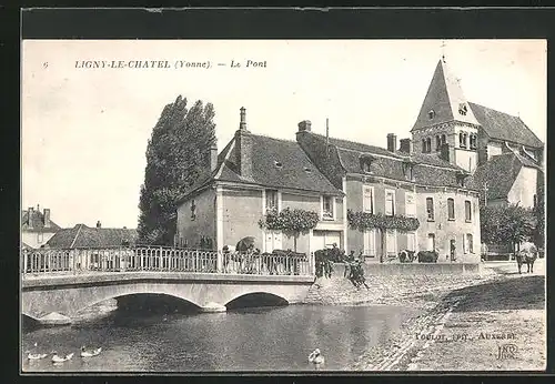 AK Ligny-le Chatel, Le Pont