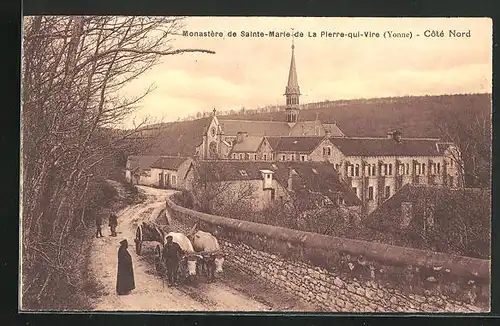 AK Pierre-Qui-Vire, Monastère de Sainte-Marie, Cotè Nord