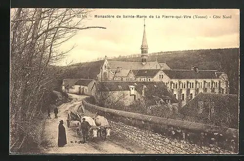 AK Pierre-Qui-Vire, Monastère de Sainte-Marie, Cotè Nord